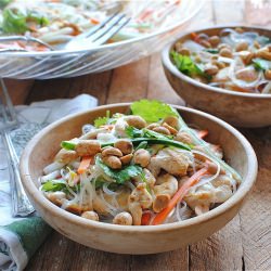 Vietnamese Chicken Noodle Salad