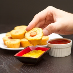 Skinny Mini Corn Dogs