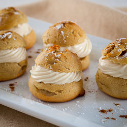 Pumpkin Beer Butterscotch Puffs