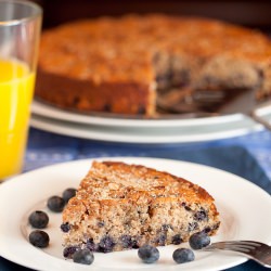 Blueberry Spice Breakfast Cake