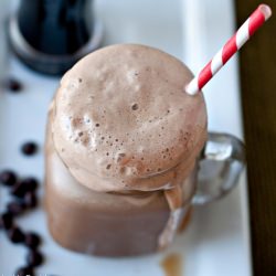 Chocolate Mint Beer Float