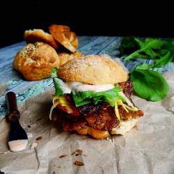 Smokey Tempeh Sliders