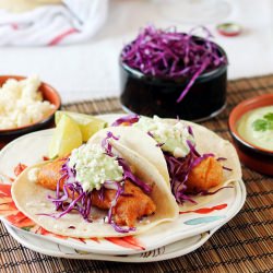 Beer Battered Fish Tacos