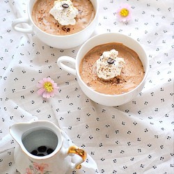 Eggless Mocha Cream