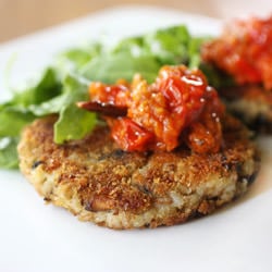 Mushroom-Farro Burgers