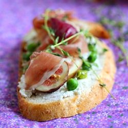 Tartine: Fig & Prosciutto