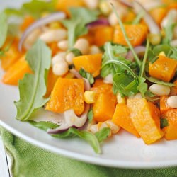 Butternut Squash and Arugula Salad