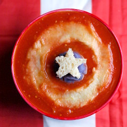 Captain America Tomato Soup