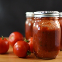 Canning Tomato Sauce