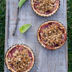Butter Rum Apple Crisp Tart