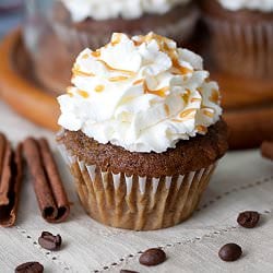 Pumpkin Spice Latte Cupcakes