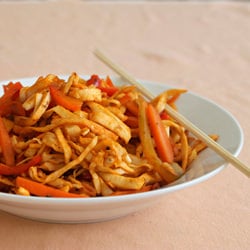 Tortilla noodles