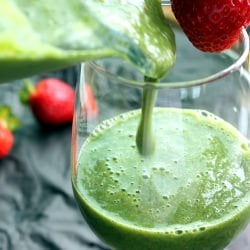 Vegan Green Monster Smoothie
