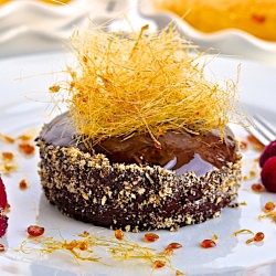 Mini Glazed Chocolate Cakes