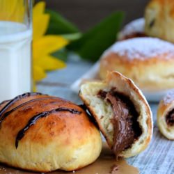 Bagels with Nutella