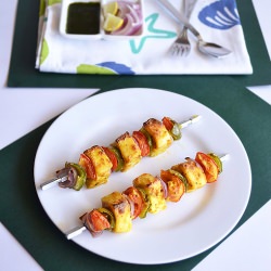 Paneer Tikka in Oven