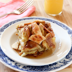 Apple Pie French Toast Casserole