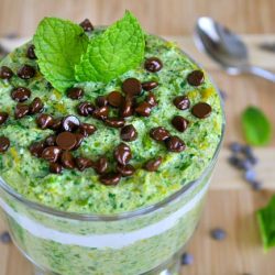 Mint Chocolate Chip Parfait
