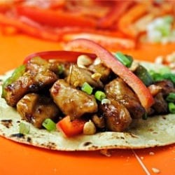 Kung Pao Tacos