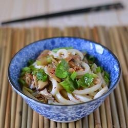 Udon with Kimchi