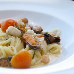 Spaghetti with Seafood