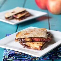 Nutella Apple Quesadilla