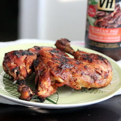 Barbecued chicken