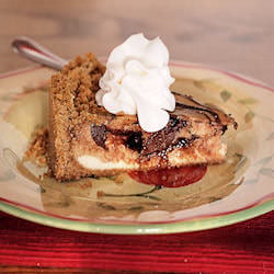 Pumpkin Nutella Cheesecake