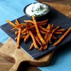Sweet Potato Fries with a Dip