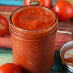 Tomato Sauce with Garlic