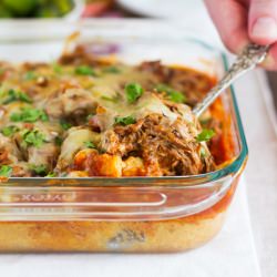 Carnitas Tamale Pie