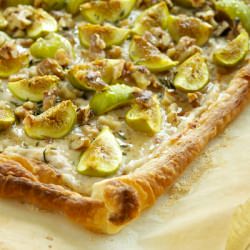Fig and Goat Cheese tart