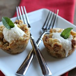 Miniature Bread Puddings