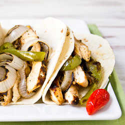 Grilled Chicken Fajitas