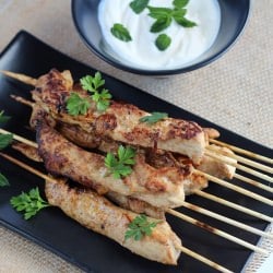 Masala Chicken Kebabs