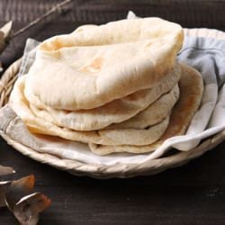 Half-Wheat Pitas