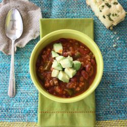 Pumpkin Turkey Chili