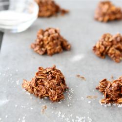 No-Bake Cookies Dulce de Leche