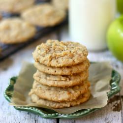 Apple Peanut Butter Cookies