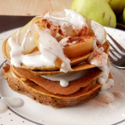 Pumpkin Gingerbread Pancakes