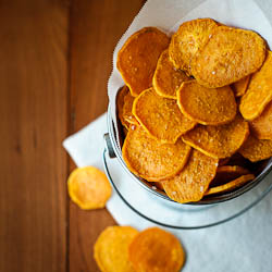 Baked Sweet Potato Chips