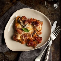 Melanzane Parmigiana with Chorizo