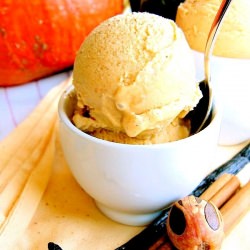 Spiced Pumpkin Ice Cream