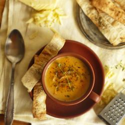Onion cheese soup