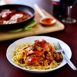 Easy Chicken Cacciatore