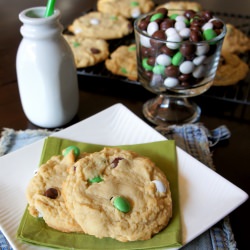 Coconut M&M Cookies