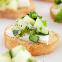 Tart Apple Bruschetta