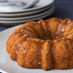 Orange and Poppy Seed Bundt Cake