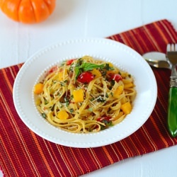 Fettuccini Aglio e Olio w/ a Twist