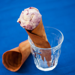 Blackberry Swirl Ice Cream